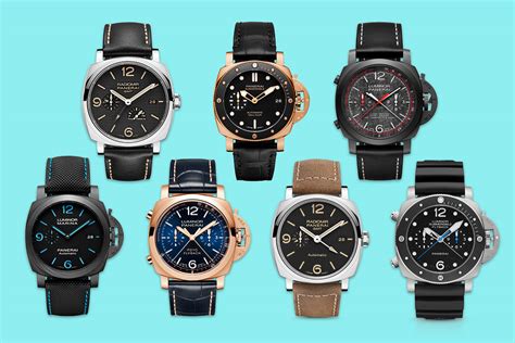 panerai watch shape|Panerai model list.